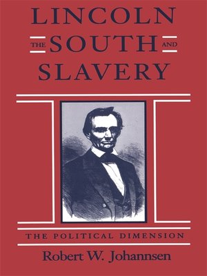 cover image of Lincoln, the South, and Slavery